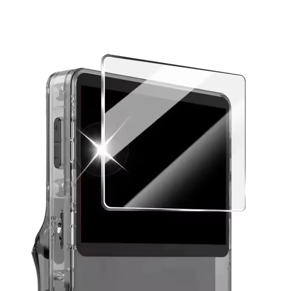 4 in 1 Storage Case Game Console Travel Carrying Bag Screen Protectors Tempered Glass Film for R36S R36MAX K36 Accessories