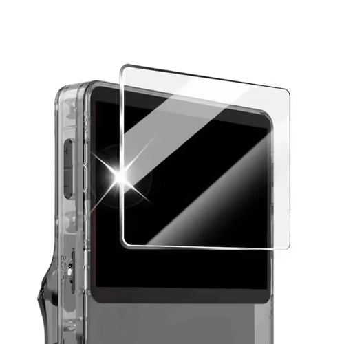 4 in 1 Storage Case Game Console Travel Carrying Bag Screen Protectors Tempered Glass Film for R36S R36MAX K36 Accessories